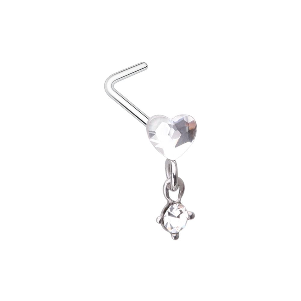 Nose - L Shape - Classic Heart-hotRAGS.com