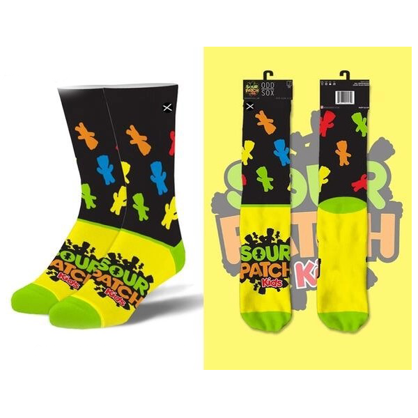 Socks - Sour Patch Split Crew-hotRAGS.com