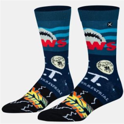 Socks - E.t.  And Jaws Mash Up-hotRAGS.com