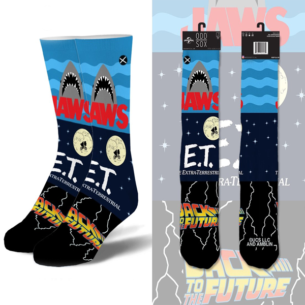 Socks - E.t.  And Jaws Mash Up-hotRAGS.com