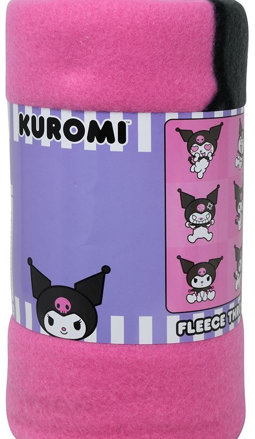 Blanket -  Kuromi 45" X 60"-hotRAGS.com