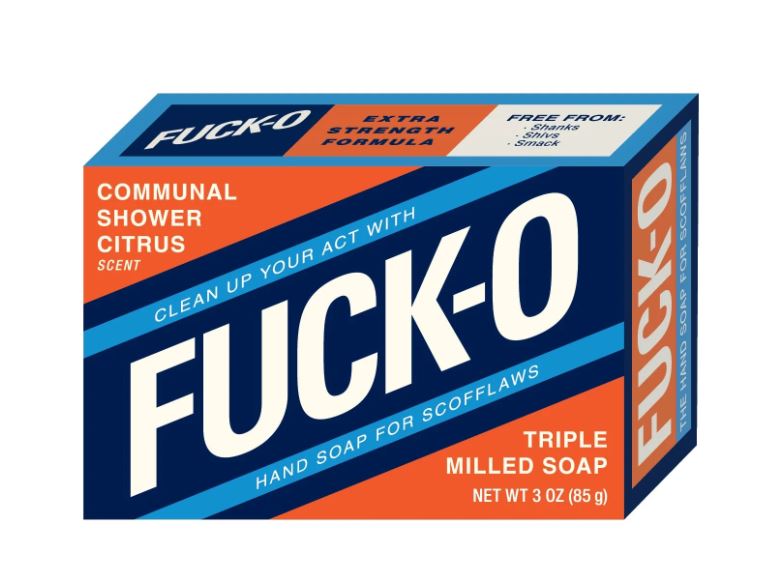 SOAP - CLASSIC CUSSIN - F*CK-O-hotRAGS.com