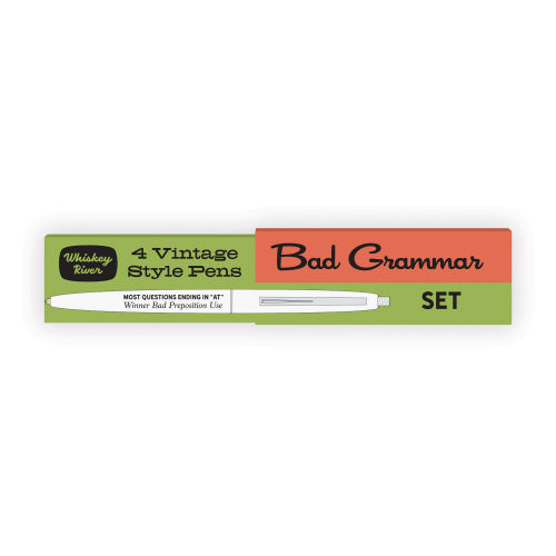 Pen Set - Bad Grammar-hotRAGS.com