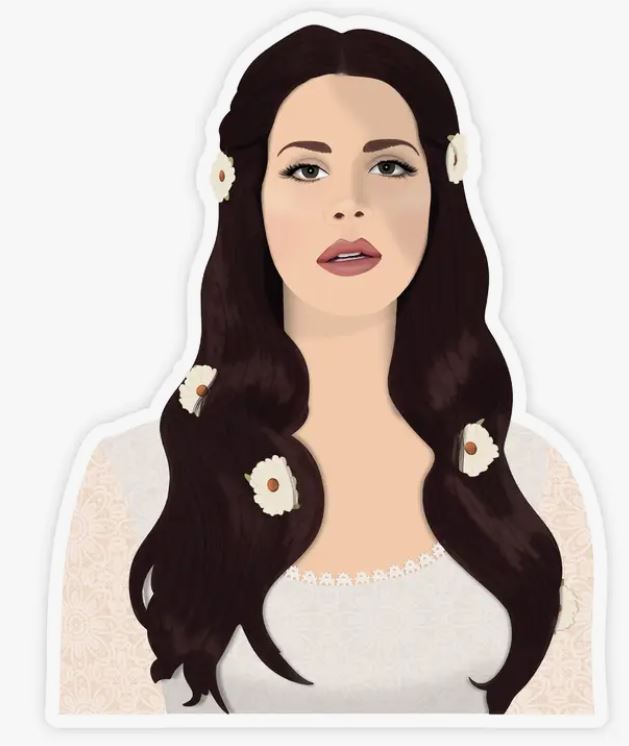 Sticker - Lana Del Ray-hotRAGS.com