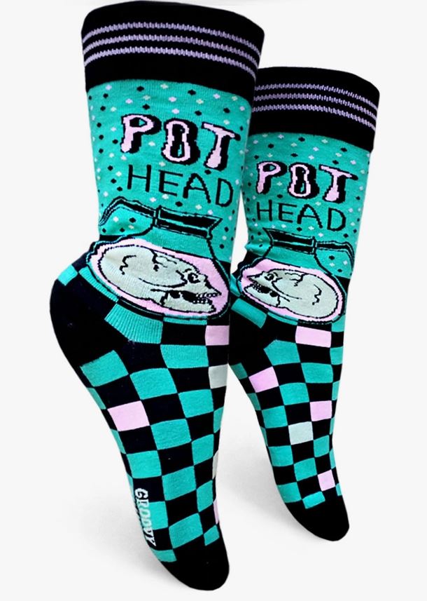 Socks - Pot Head-hotRAGS.com