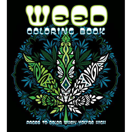 Book - Weed Coloring Book-hotRAGS.com