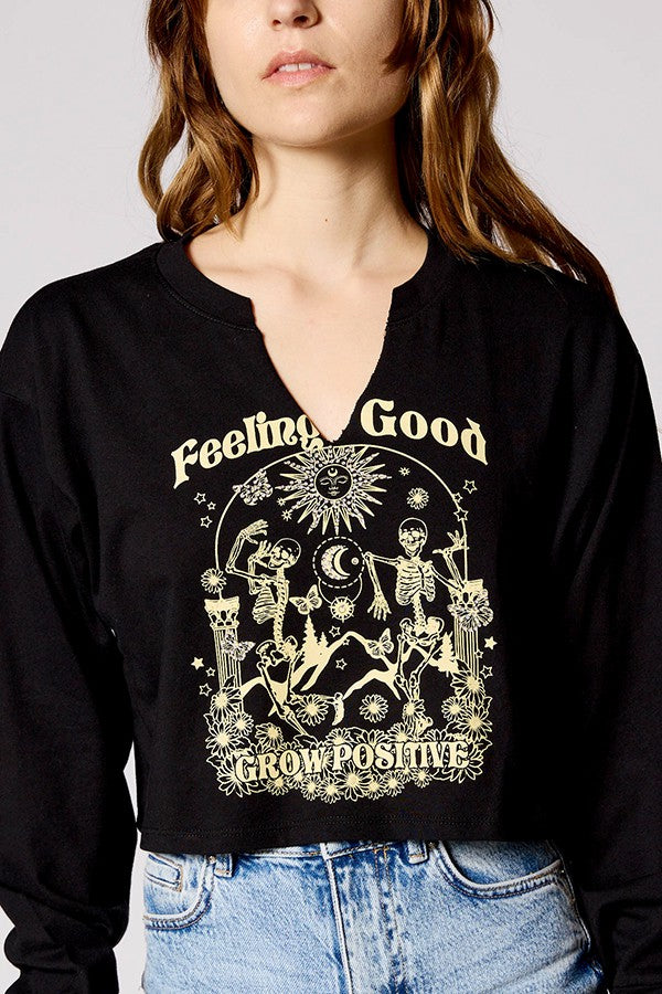 JR LONG SLEEVE - FEELING GOOD-hotRAGS.com