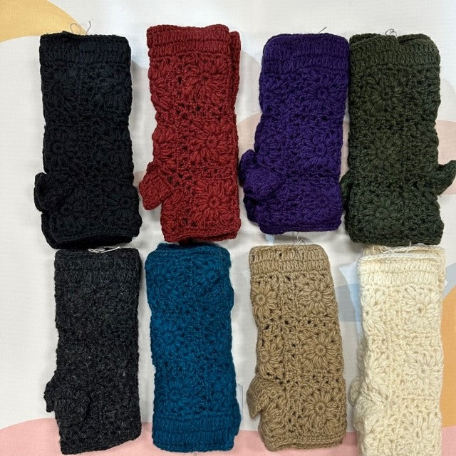 Handwarmer - Crochet Solid-hotRAGS.com