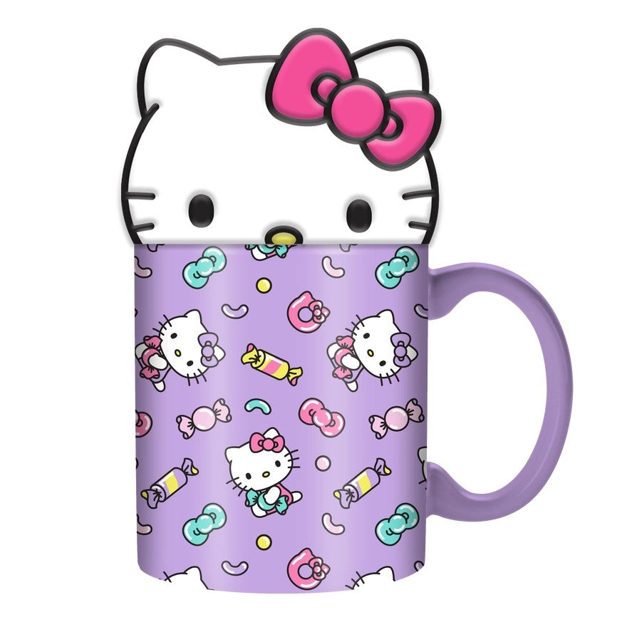 Mug - Hello Kitty With Topper - 18 oz.-hotRAGS.com