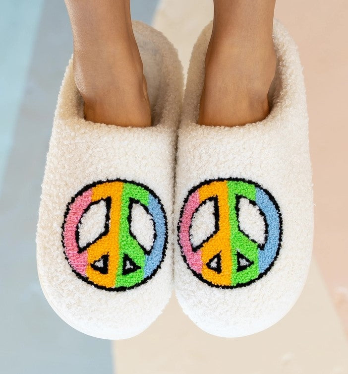 Slippers - Peace-hotRAGS.com