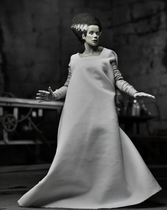 Figurine - Ultimate Bride of Frankenstein (B&W) - 7in-hotRAGS.com