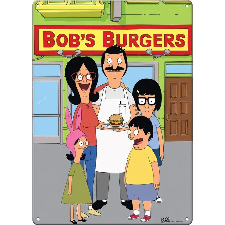Metal Wall Sign - Bob's Burger - (11.5" x 8.25")-hotRAGS.com