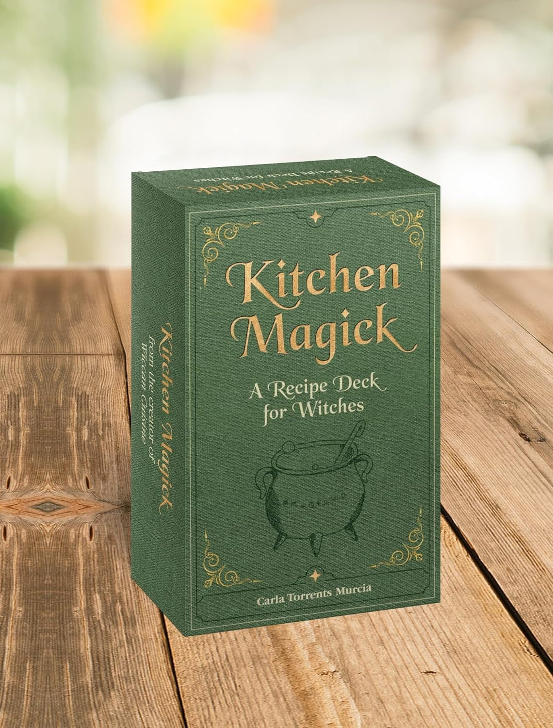 Book - Wiccan - Kitchen Magick - A Recipe Deck For Witches-hotRAGS.com