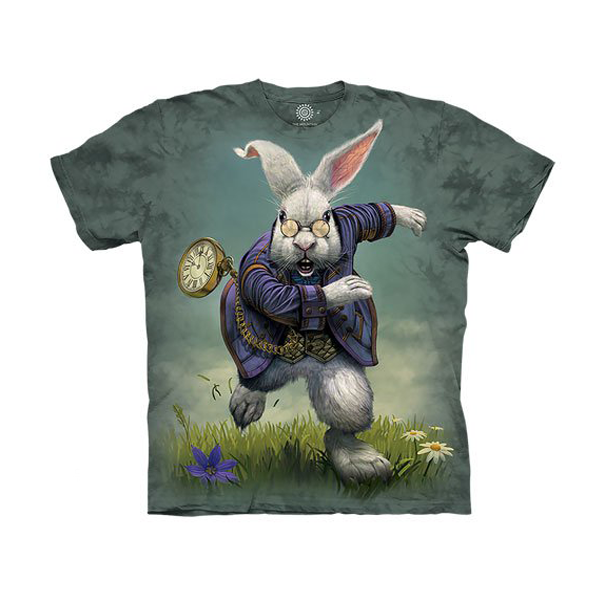 T Shirt - White Rabbit Fantasy-hotRAGS.com