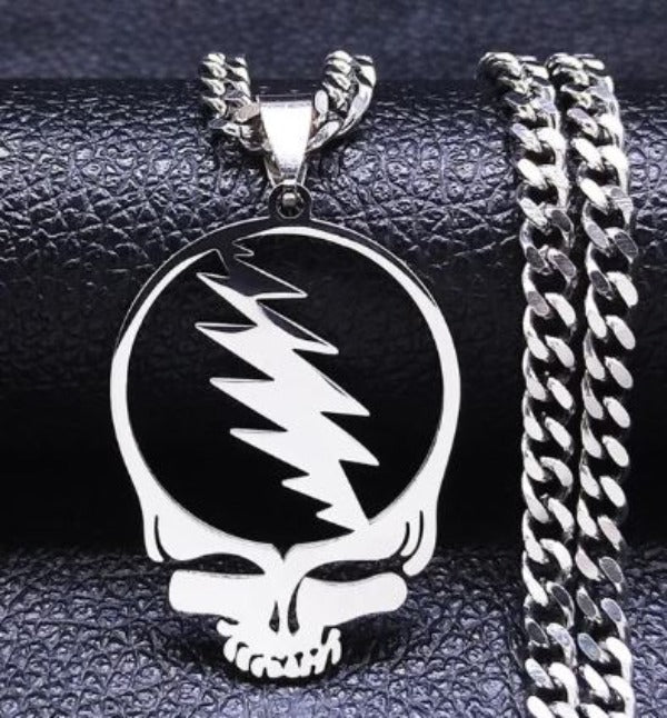 Necklace - Grateful Dead - Steal Your Face-hotRAGS.com