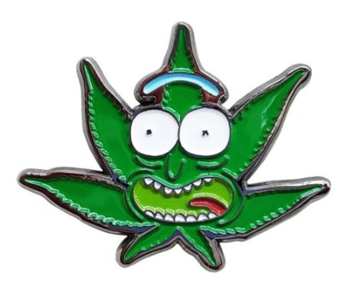 Pin - Leaf - Pickle Rick-hotRAGS.com