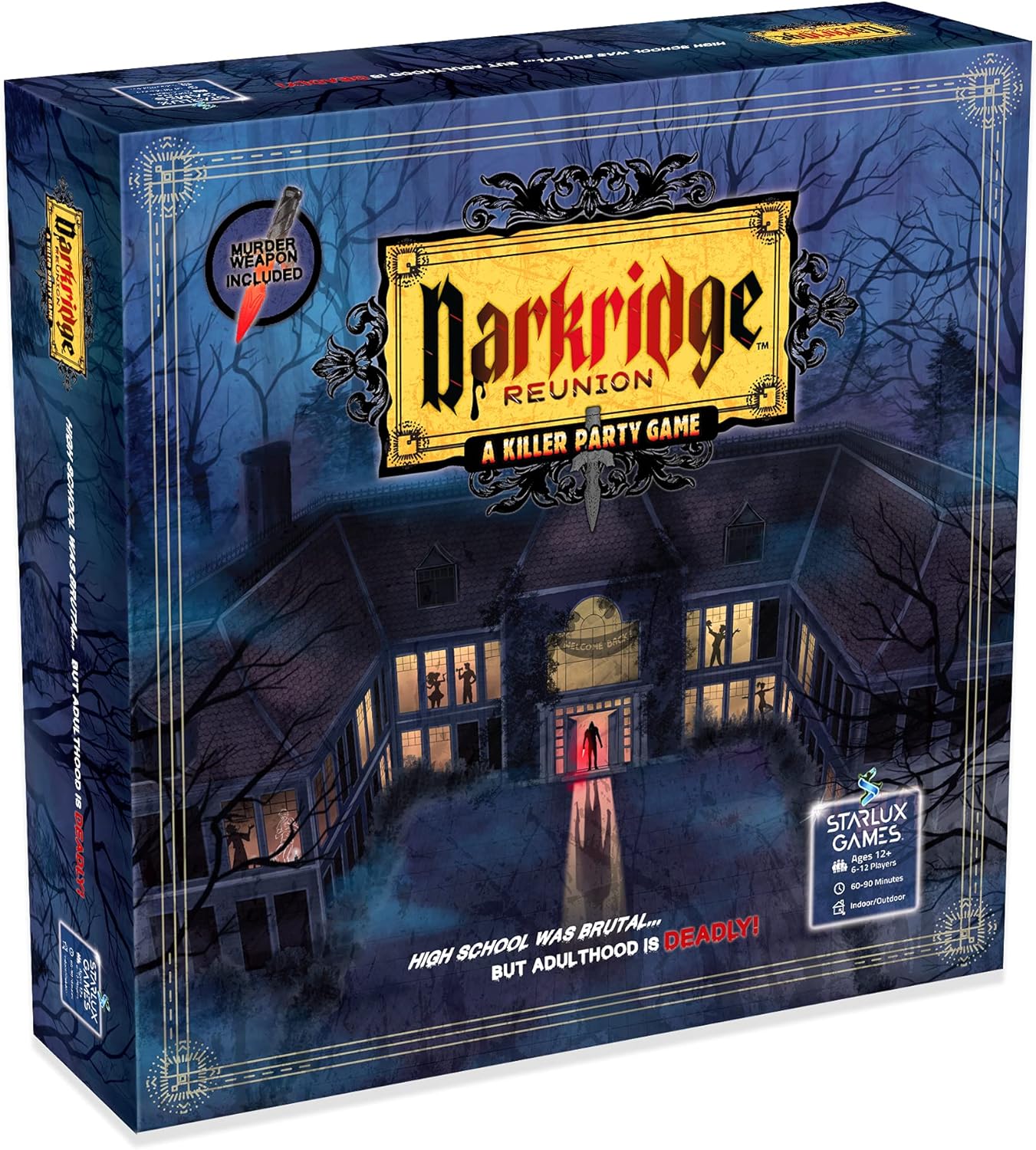 Game - Darkridge Reunion: A High School Reunion-Themed Murder Mystery Game | for Adults & Teens, 6-12 Players-hotRAGS.com