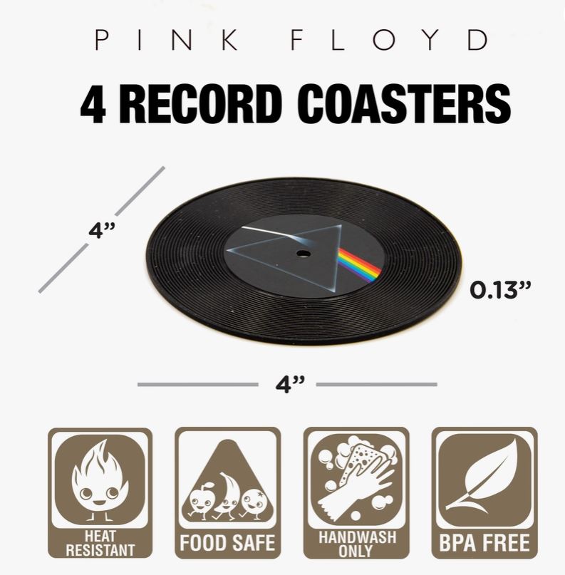 Coaster Set - Pink Floyd-hotRAGS.com