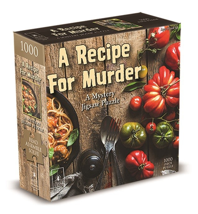 Puzzle - Recipe For Murder - 1000 pieces-hotRAGS.com