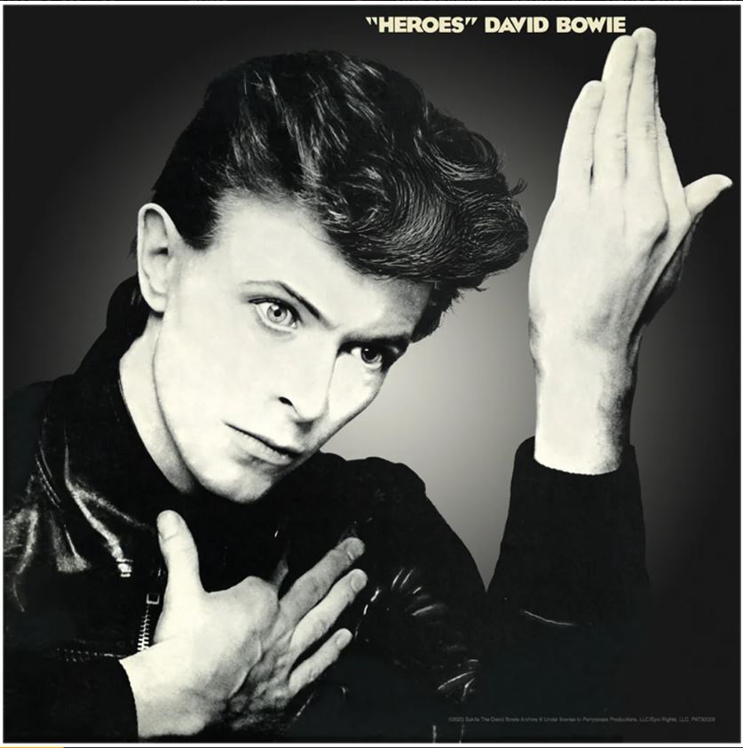 Poster - David Bowie - Heroes - 12 X 12-hotRAGS.com