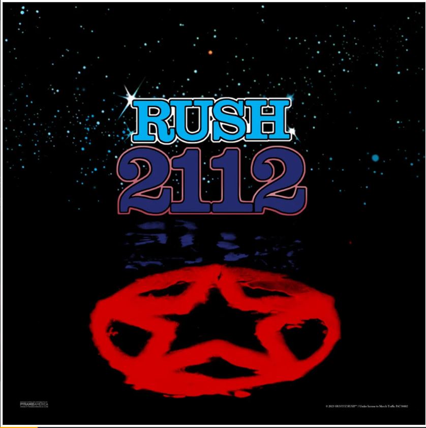 Poster - Rush 2112 - 12 X 12-hotRAGS.com