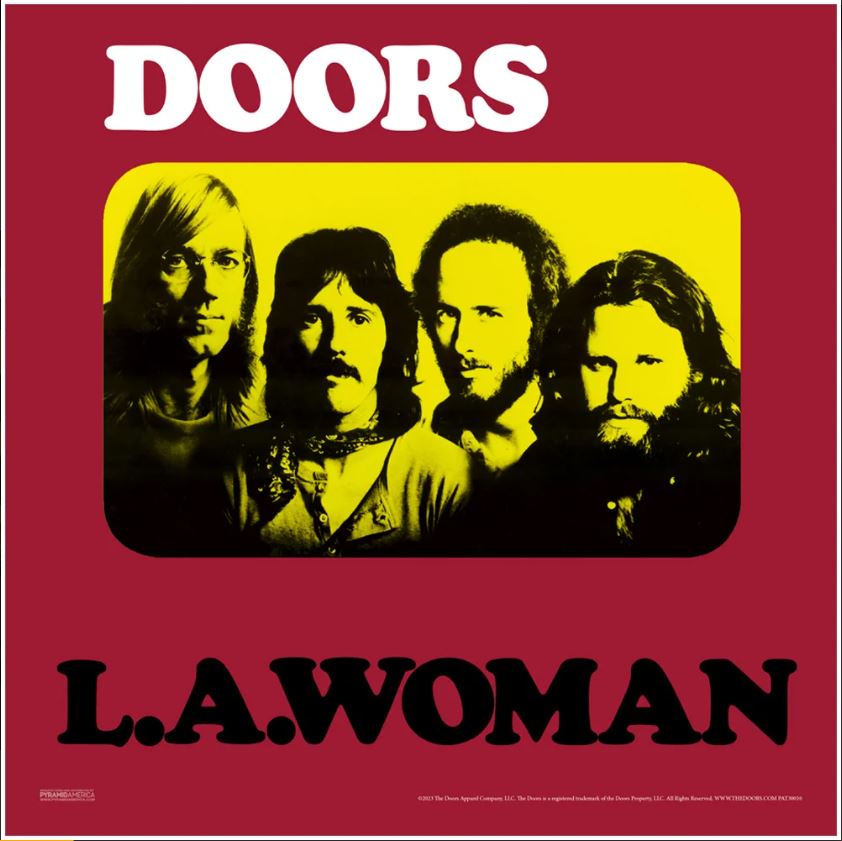 Poster - The Doors - LA. Woman -12 X 12-hotRAGS.com