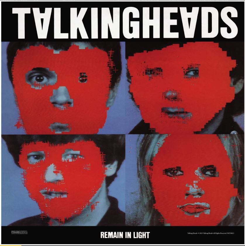 Poster - Talking Heads - 12 X 12-hotRAGS.com
