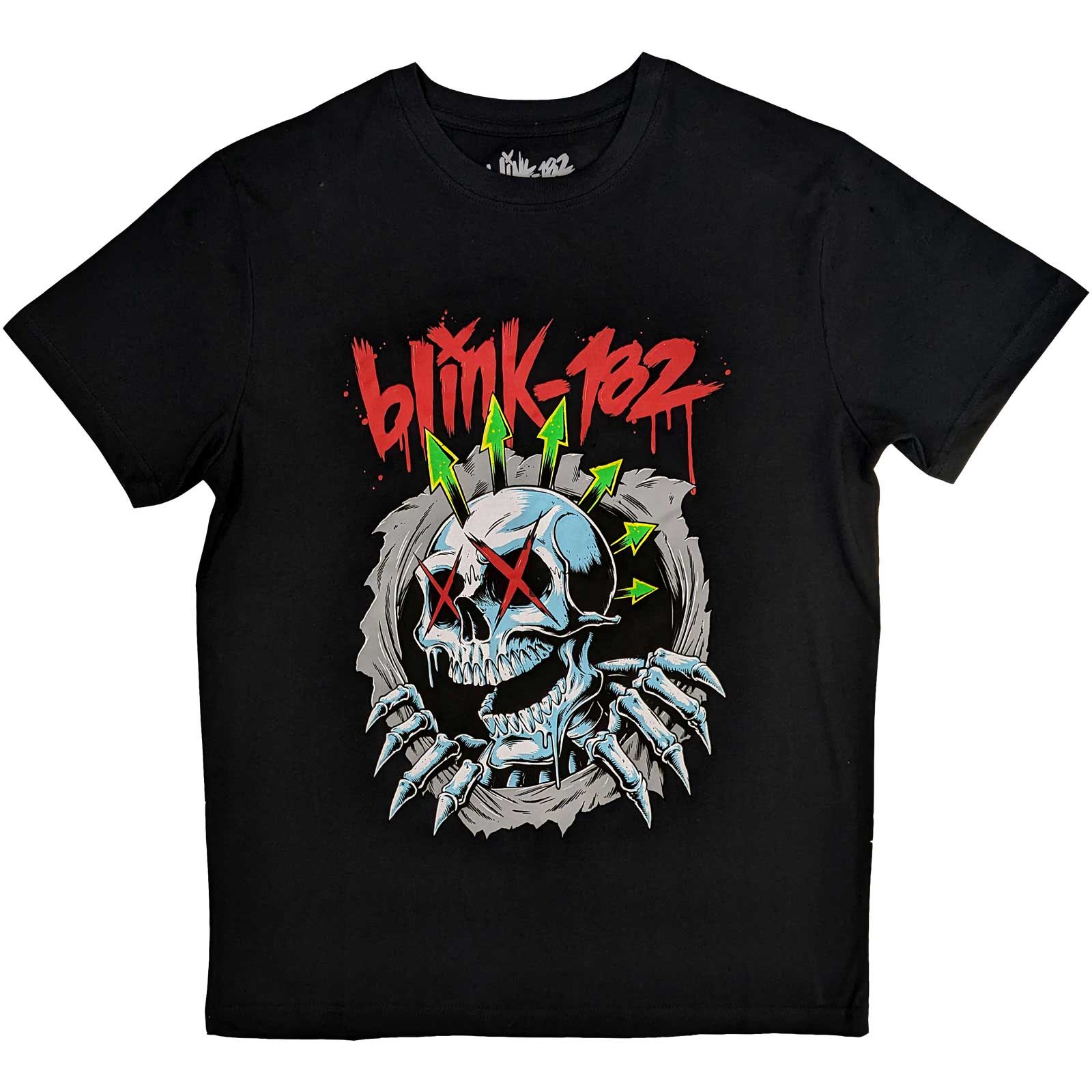 T Shirt - Blink 182 - Skull 6 Arrow-hotRAGS.com