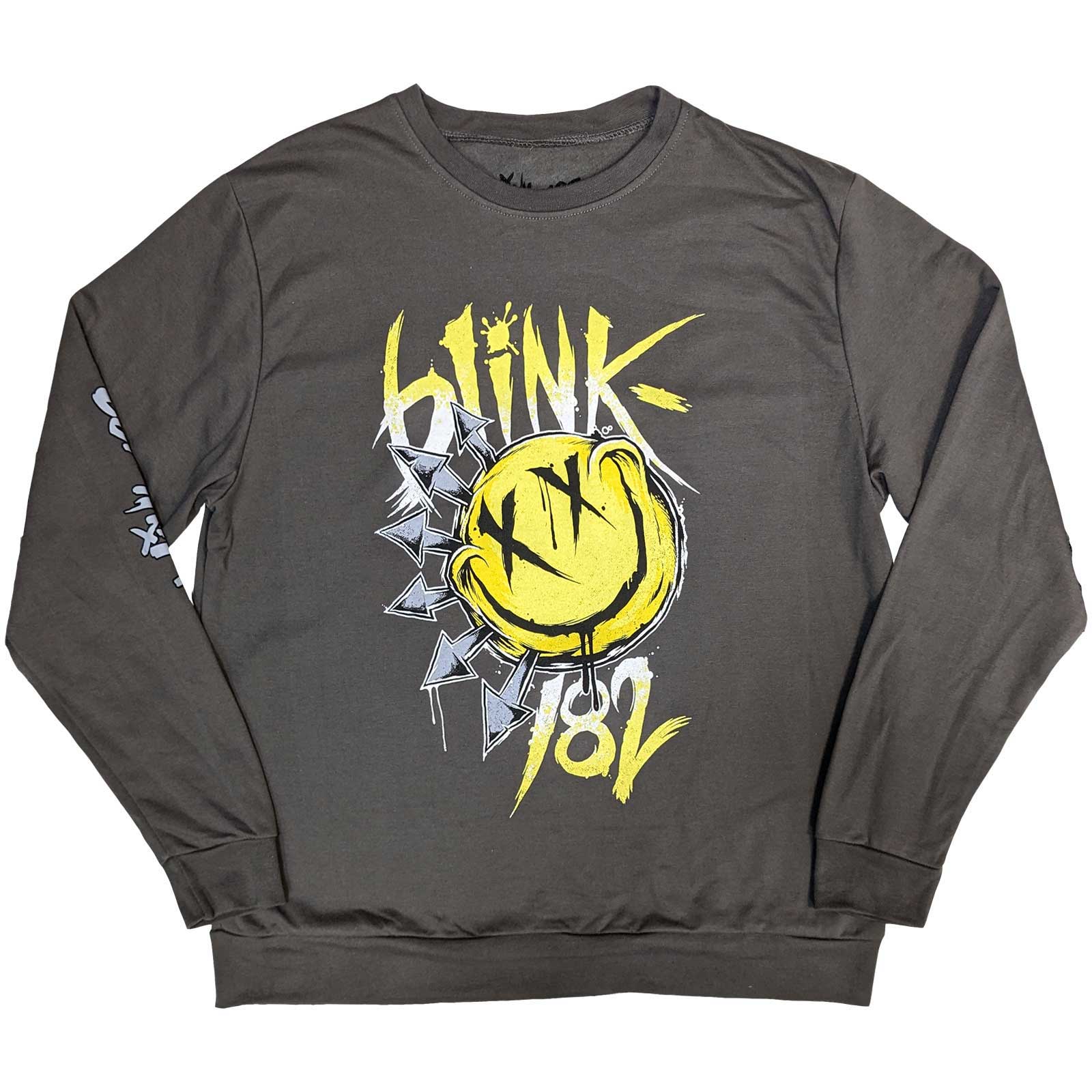 Sweatshirt - Blink 182 - Big Smile-hotRAGS.com