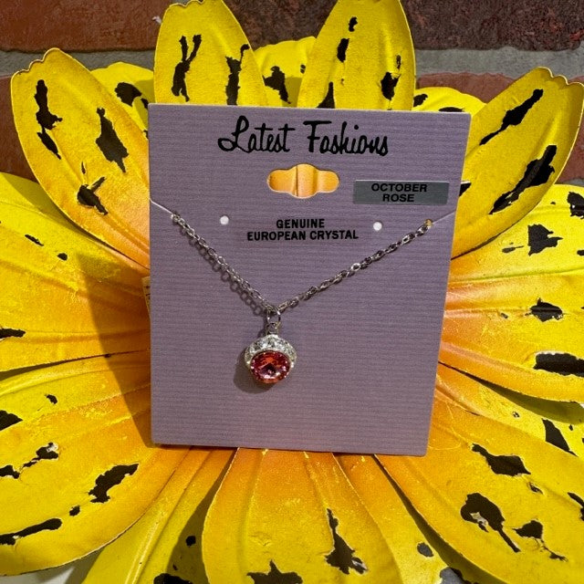 Necklace - Birthstone October-hotRAGS.com