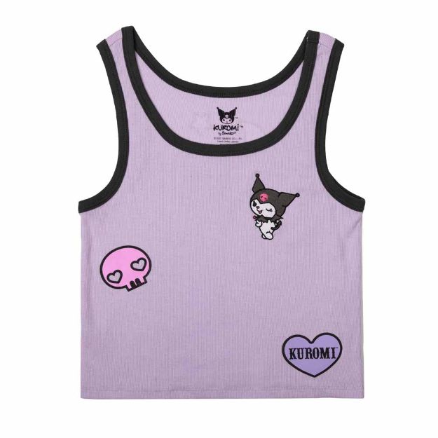 Jr Tank Top - Kuromi - Purple-hotRAGS.com