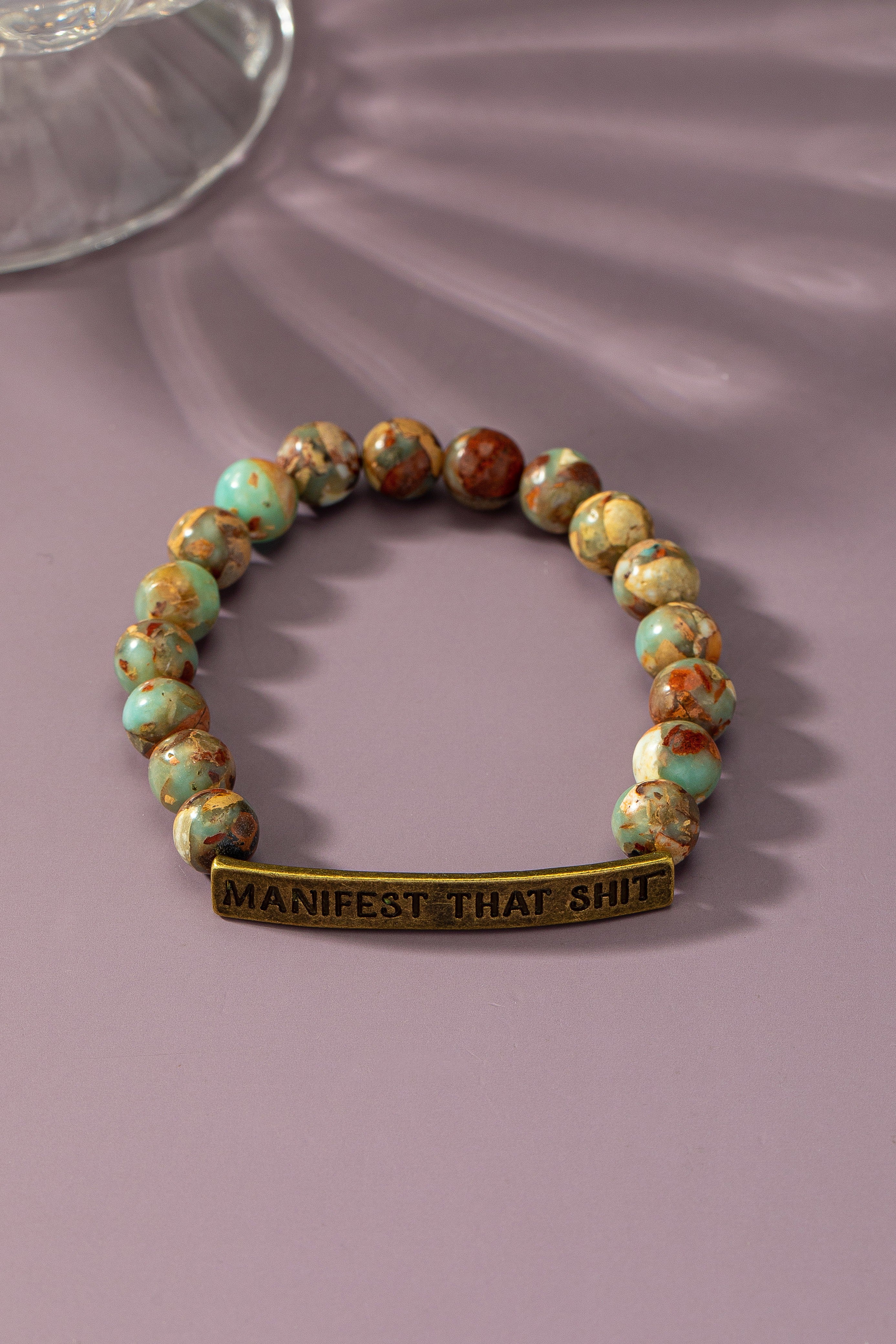 Bracelet - Manifest That Shit - Bronze-hotRAGS.com