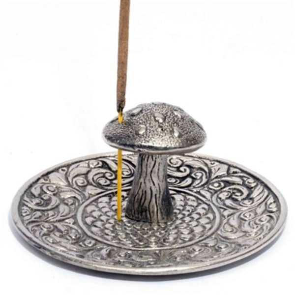 Incense Burner - Mushroom Floral-hotRAGS.com