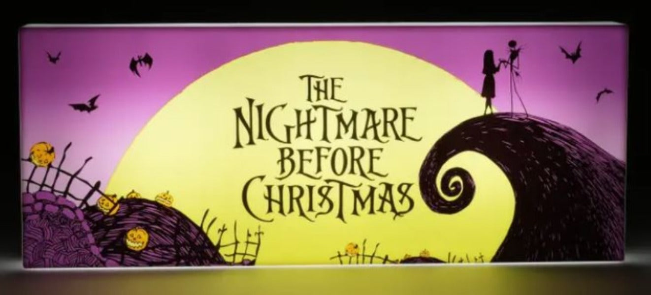 Light - The Nightmare Before Christmas Logo Light-hotRAGS.com