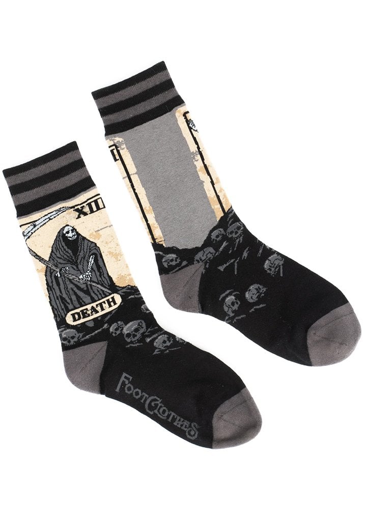 Socks - Death Tarot Card-hotRAGS.com