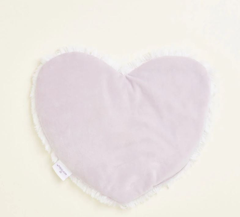 Warmies - Marshmallow Heart Heat Pad - Lavender-hotRAGS.com