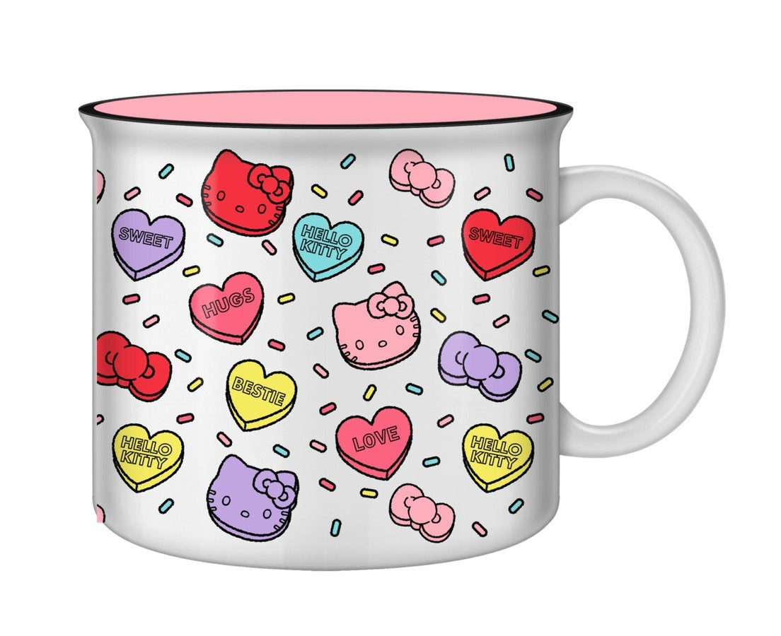 Mug - Hello Kitty Hearts - 20oz-hotRAGS.com