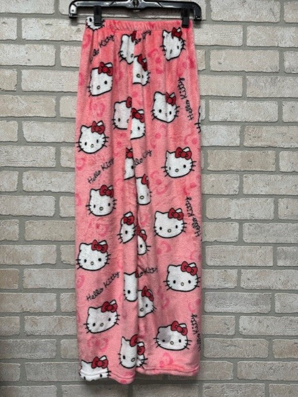 Pants - Plush Hello Kitty - Bows-hotRAGS.com