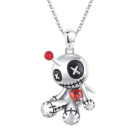 Necklace - Voodoo Doll-hotRAGS.com