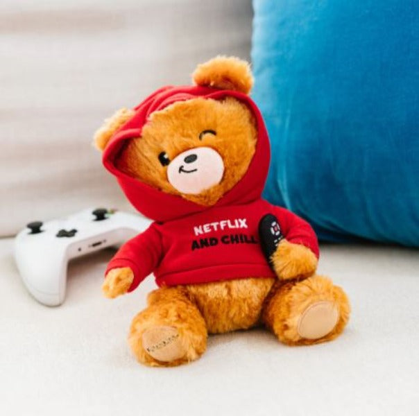 Plush - Bear Netflix Chill-hotRAGS.com