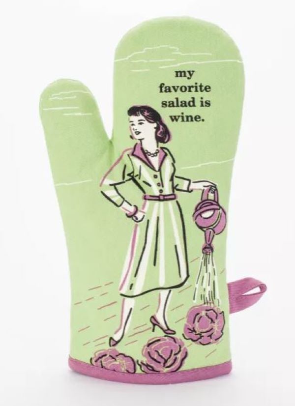 Kitchen Oven Mitt -  Favorite Salad-hotRAGS.com