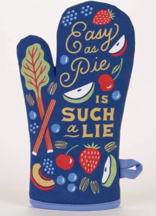 Kitchen Oven Mitt - Over Easy As Pie-hotRAGS.com