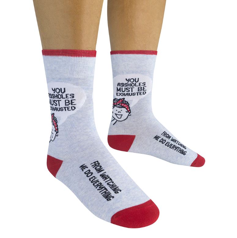 Socks - You Assholes Must Be Exhausted-hotRAGS.com