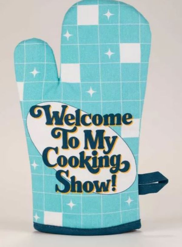 Kitchen Oven Mitt -  Cooking Show-hotRAGS.com