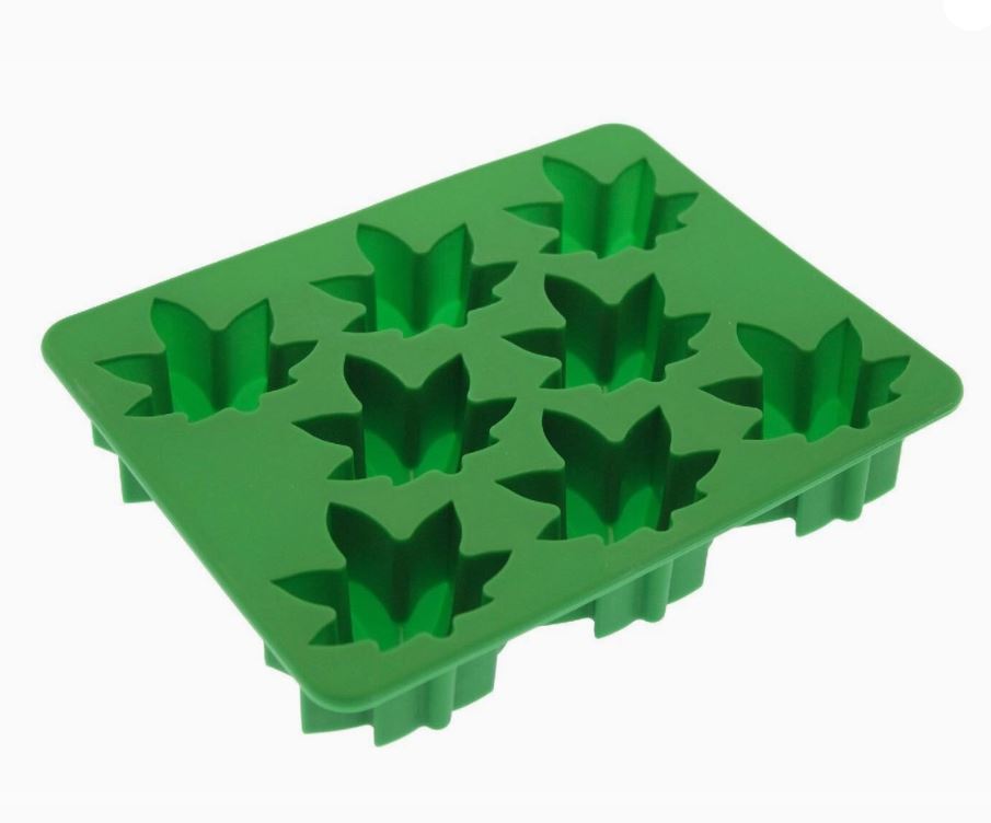 Mold - Silicone Ice Cube Mold - Leaf-hotRAGS.com
