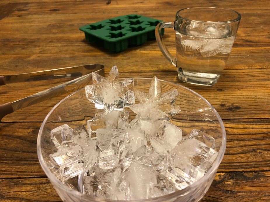 Mold - Silicone Ice Cube Mold - Leaf-hotRAGS.com