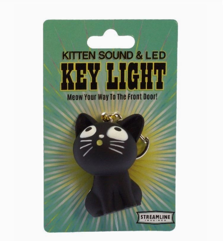 Keychain - Kitten Sound Led Key Light-hotRAGS.com