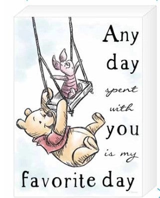 Wall Art - Winnie The Pooh - Any Day-hotRAGS.com