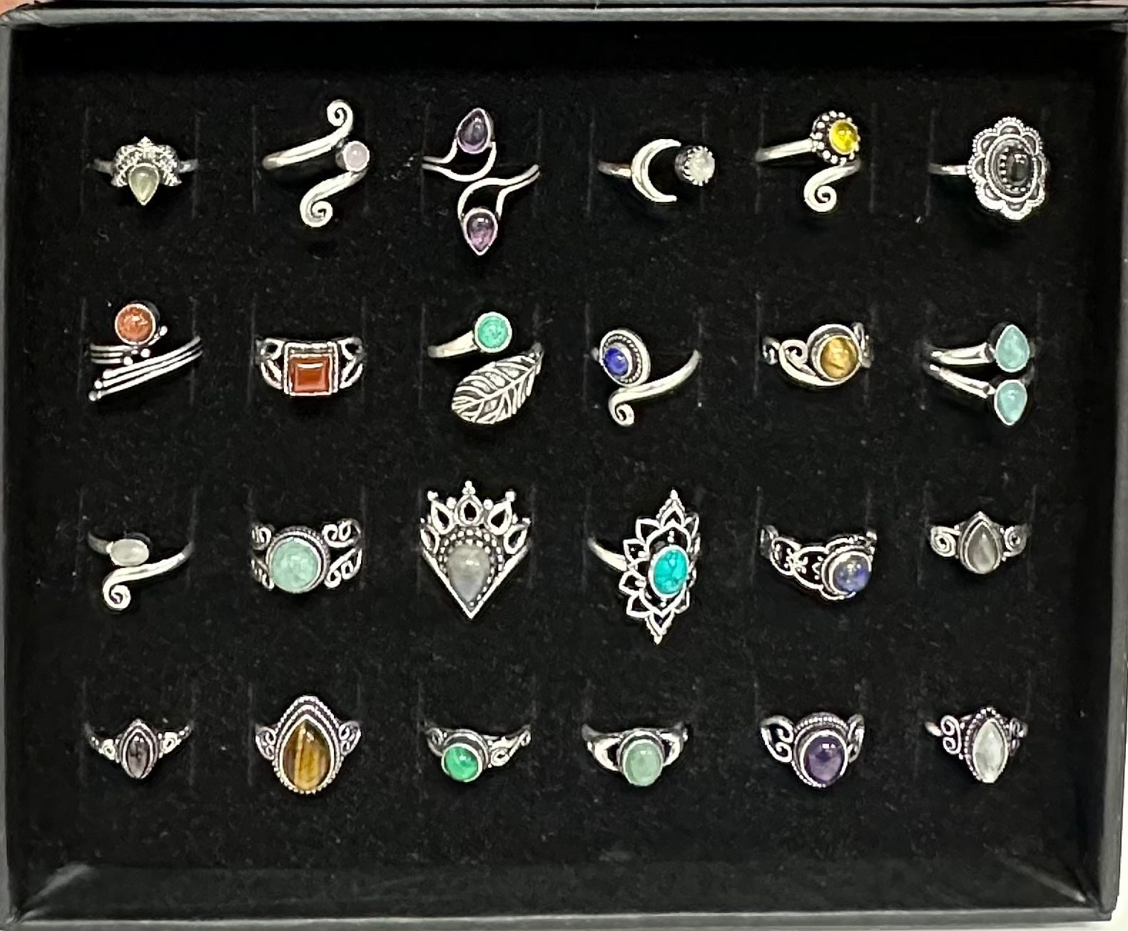 Rings -Boho Silver Assorted-hotRAGS.com