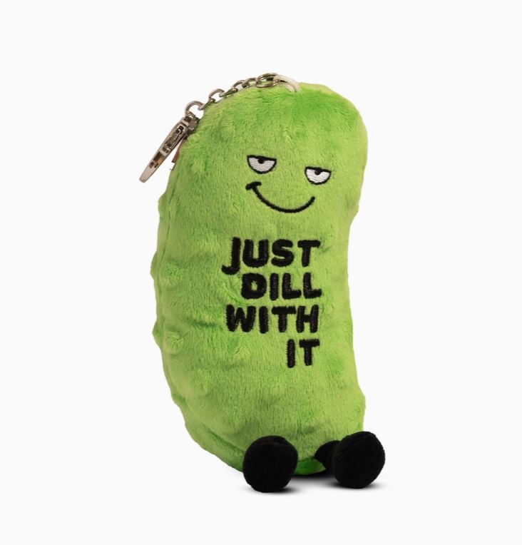 Keychain - Pickle -Just Dill With It-hotRAGS.com